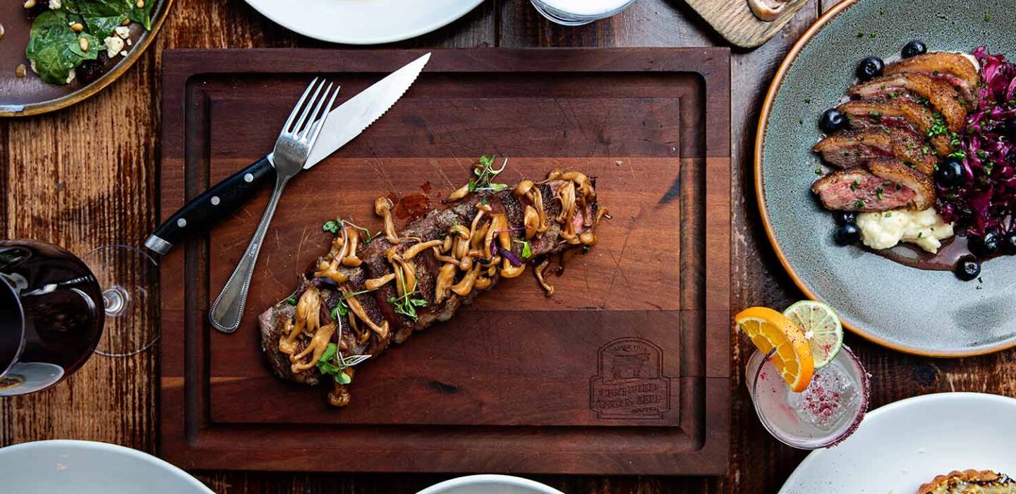 Oak Steakhouse Highlands NC Hotel Skyline Lodge